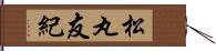 松丸友紀 Hand Scroll