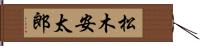 松木安太郎 Hand Scroll