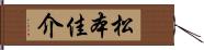 松本佳介 Hand Scroll