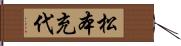 松本充代 Hand Scroll