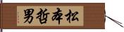 松本哲男 Hand Scroll