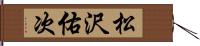 松沢佑次 Hand Scroll