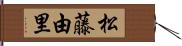 松藤由里 Hand Scroll