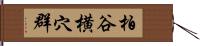 柏谷横穴群 Hand Scroll