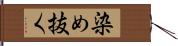 染め抜く Hand Scroll