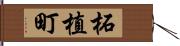柘植町 Hand Scroll