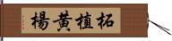 柘植 Hand Scroll