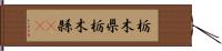 栃木県 Hand Scroll