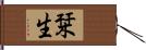 栞生 Hand Scroll