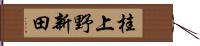 桂上野新田 Hand Scroll