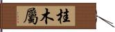 桂木屬 Hand Scroll