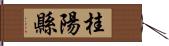 桂陽縣 Hand Scroll