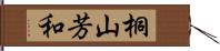 桐山芳和 Hand Scroll