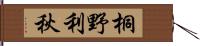 桐野利秋 Hand Scroll