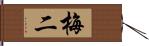 梅二 Hand Scroll