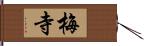 梅寺 Hand Scroll
