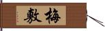 梅敷 Hand Scroll