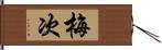 梅次 Hand Scroll