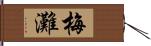 梅灘 Hand Scroll