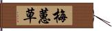 梅蕙草 Hand Scroll