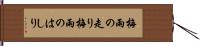 梅雨の走り Hand Scroll