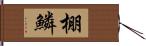 棚鱗 Hand Scroll