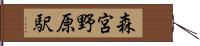 森宮野原駅 Hand Scroll