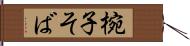 椀子そば Hand Scroll