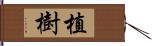 植樹 Hand Scroll