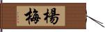 楊梅 Hand Scroll