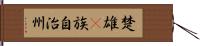 楚雄彞族自治州 Hand Scroll