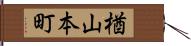 楢山本町 Hand Scroll