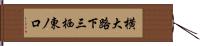 横大路下三栖東ノ口 Hand Scroll