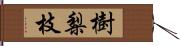 樹梨枝 Hand Scroll