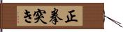 正拳突き Hand Scroll