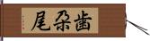 歯朶尾 Hand Scroll