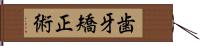 歯牙矯正術 Hand Scroll