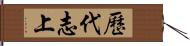 歷代志上 Hand Scroll