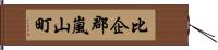 比企郡嵐山町 Hand Scroll