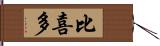 比喜多 Hand Scroll