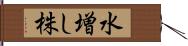 水増し株 Hand Scroll