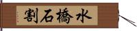 水橋石割 Hand Scroll