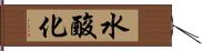 水酸化 Hand Scroll