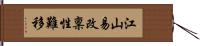 江山易改稟性難移 Hand Scroll