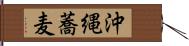 沖縄蕎麦 Hand Scroll