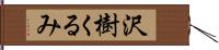 沢樹くるみ Hand Scroll