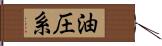 油圧系 Hand Scroll