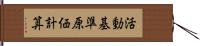 活動基準原価計算 Hand Scroll