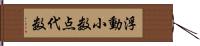 浮動小数点代数 Hand Scroll