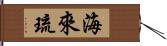 海來琉 Hand Scroll